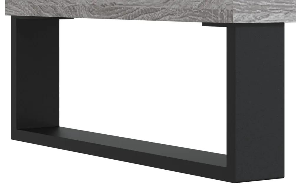 Mobile Porta TV Grigio Sonoma 150x30x50 cm in Legno Multistrato