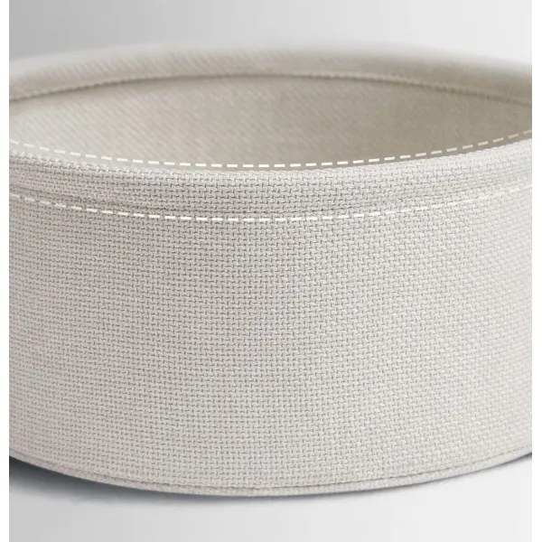 Tavolino d'appoggio NOIRA grigio/bianco