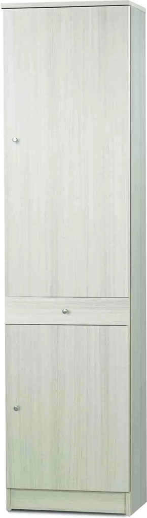 TRACK - mobile colonna portaoggetti a due ante ed un cassetto