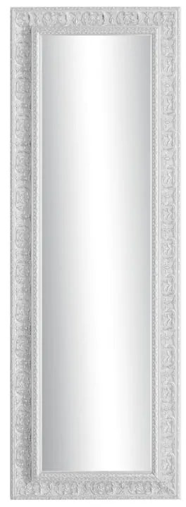 Specchio rettangolare in legno bianco 67 x 167 cm