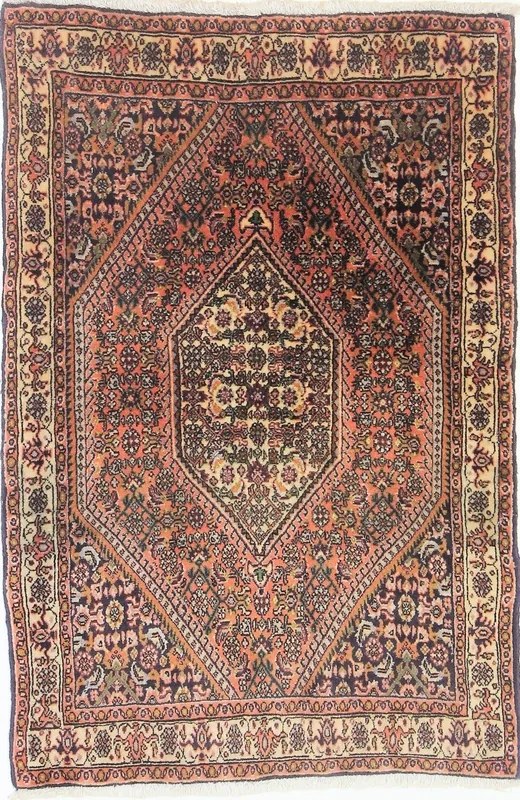 Bidjar Tappeto persiano 110 x 70 Marrone (Iran) Annodato A Mano
