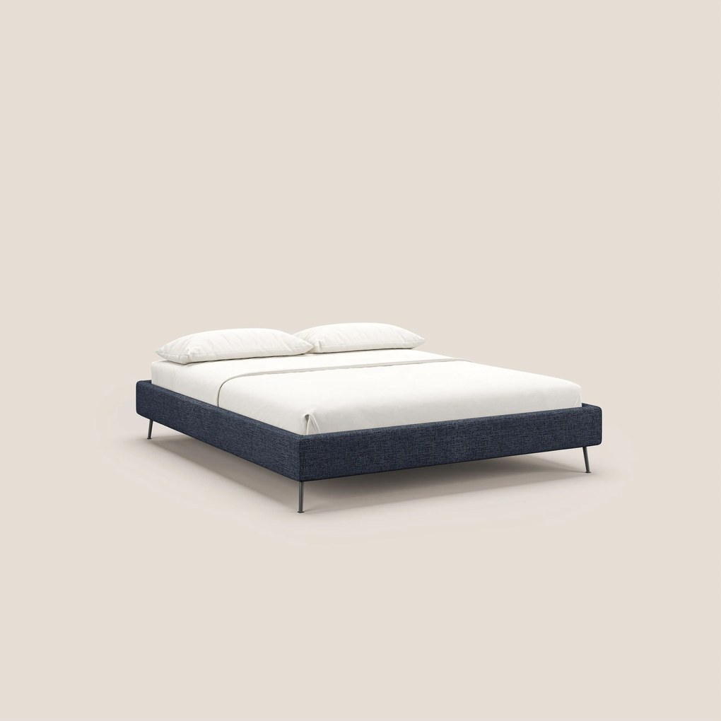 Steve sommier giroletto piedi alti in tessuto impermeabile T10 blu