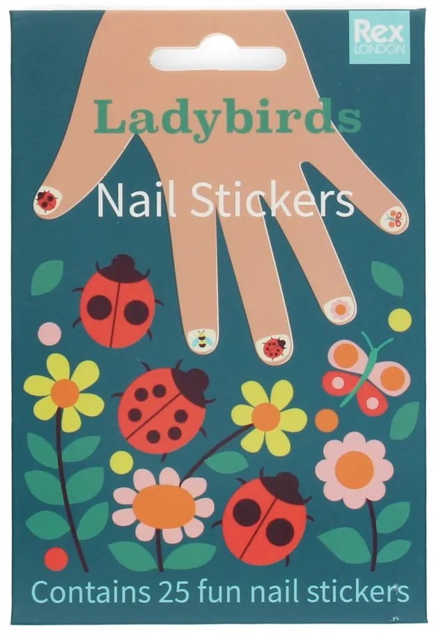 Giocattolo creativo Ladybird – Nail stickers – Rex London