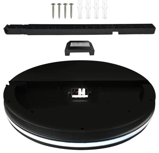 Plafoniera LED da esterno MARLON LED/48W/230V 4000K IP54 nero