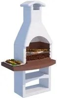 barbecue in cemento vesuvio con griglia cm. 114x70x216 h - kg. 370 vit52765