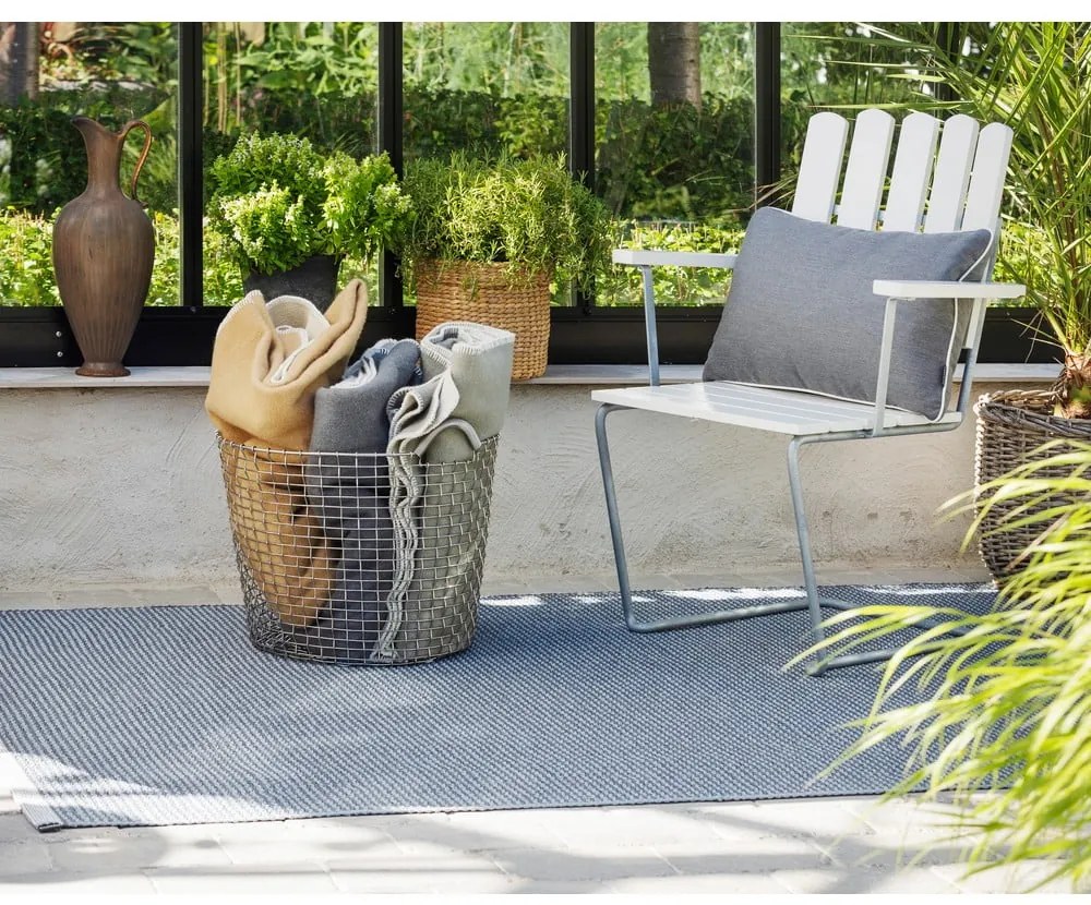 Passatoia da interno/esterno grigia 70x300 cm Mono Granit – Pappelina