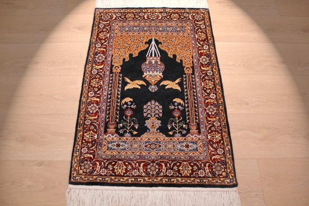 Hereke Tappeto orientale 100x70 (Cina) Annodato A Mano