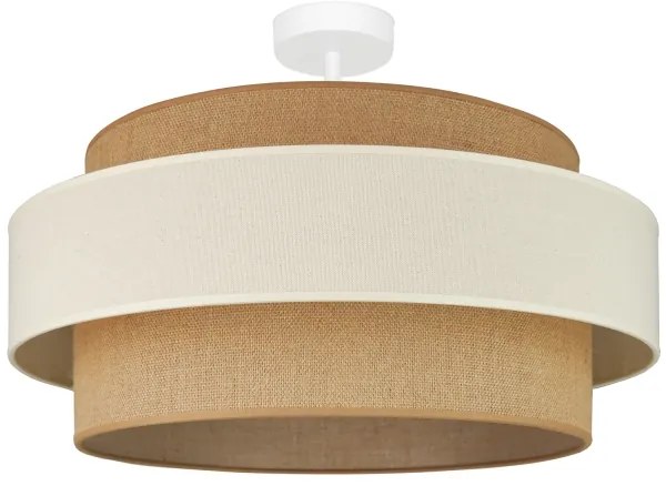 Brilagi - Lampadario a plafone SPACE LIGHT 1xE27/15W/230V diametro 50 cm beige/color crema