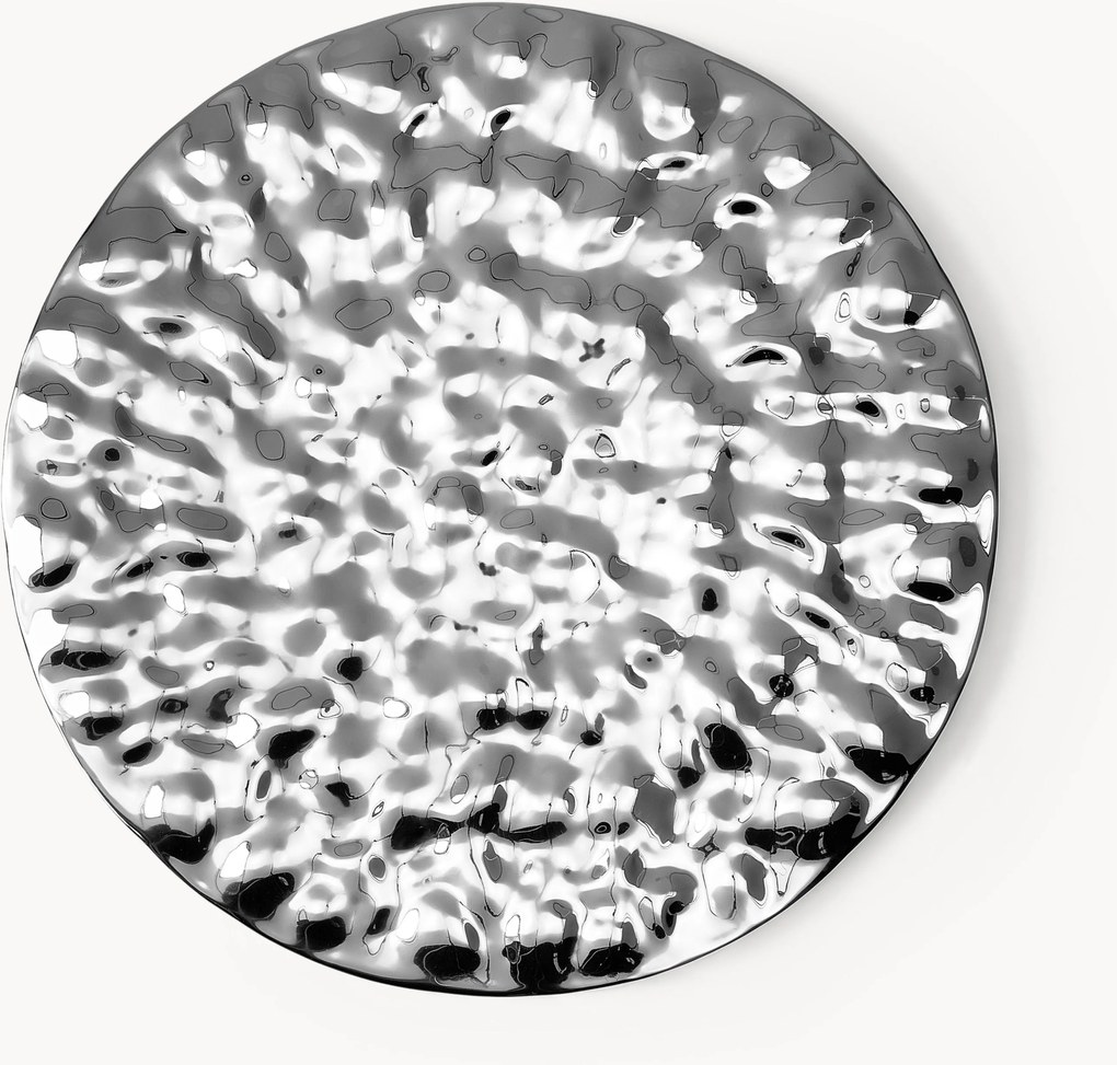 Decorazione da parete con superficie martellata Splash, Ø 120 cm
