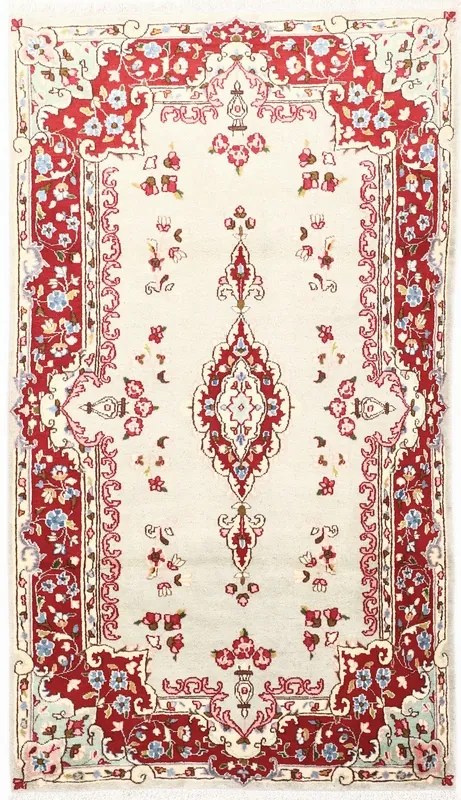 Kerman Tappeto 120 x 210 Verde (Iran) Annodato A Mano
