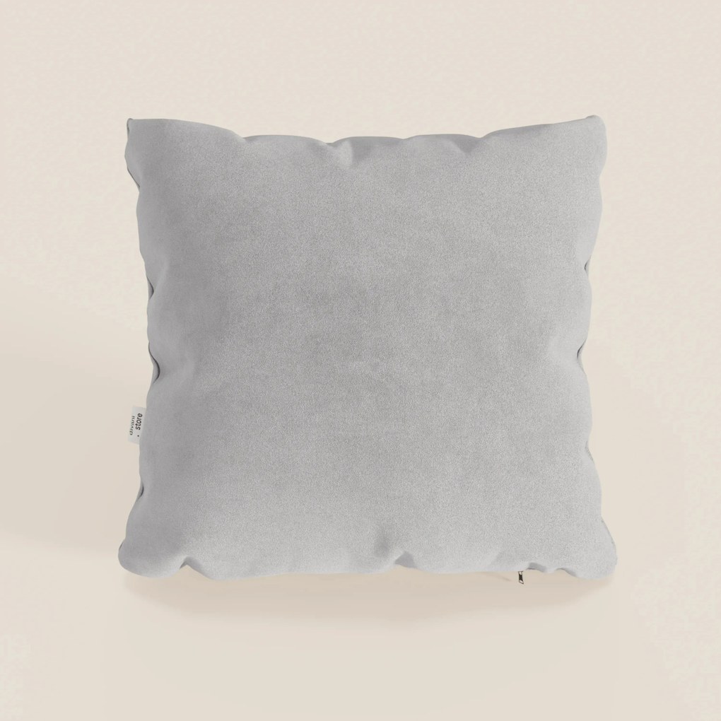 Jazz cuscino disponibile in diversi colori realizzato in microfibra tecnica smacchiabile T11 grigio chiaro