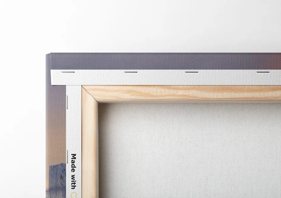 Quadro su tela – Vecchio molo di legno