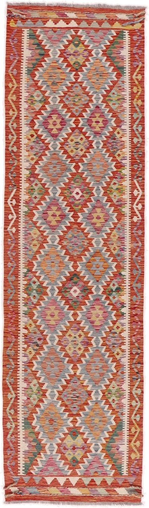 Kilim Tappeto orientale 300 x 80 (Afghanistan) Tessuto A Mano