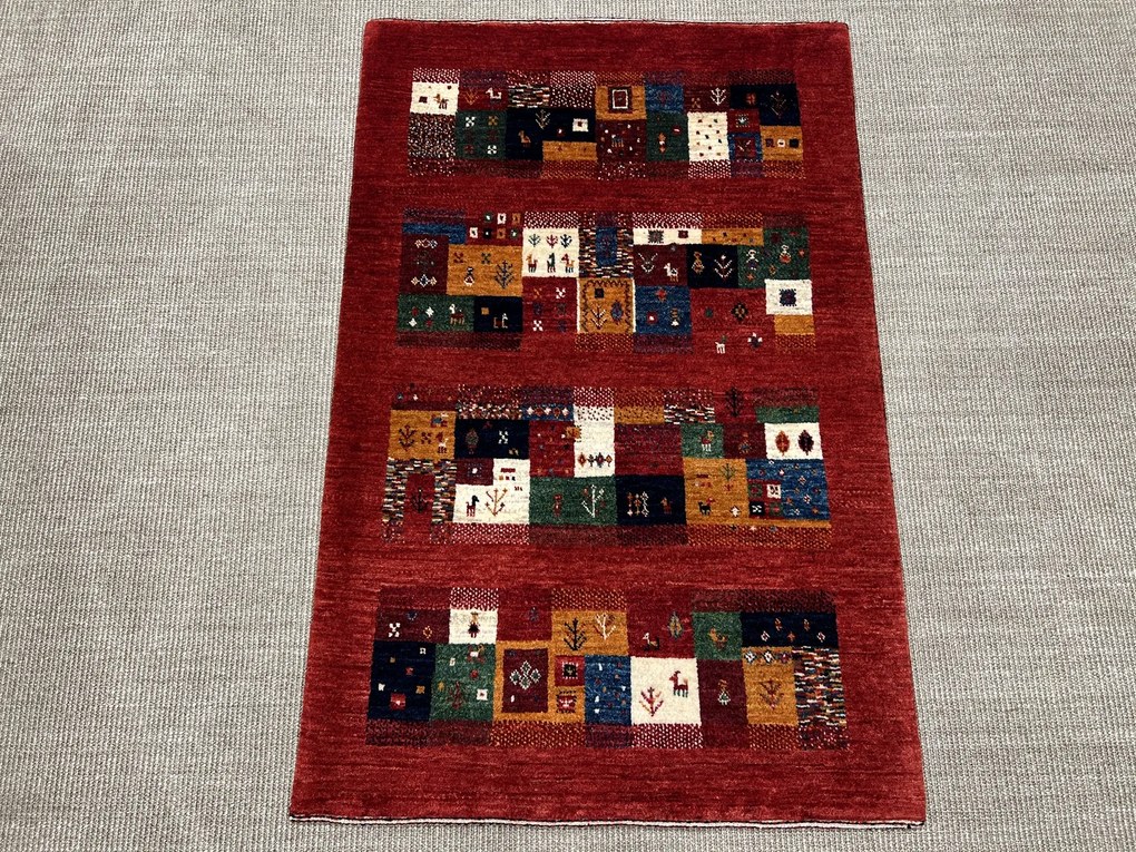 Loribaft Tappeto persiano 90 x 130 (Iran) Annodato A Mano