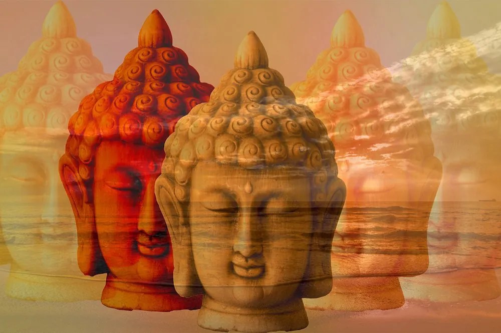 Carta da parati – Volto di Buddha
