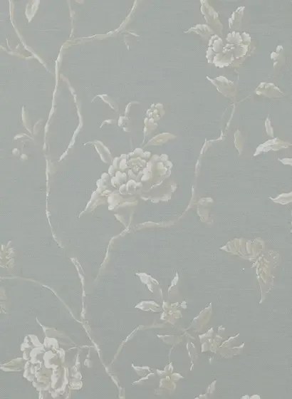 Florale Tapete Swedish Tree von Colefax & Fowler - Old Blue