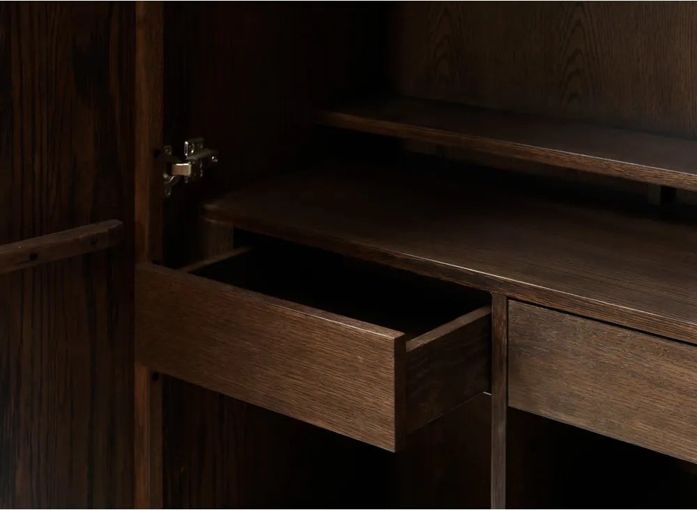 Mobile marrone scuro 90x130 cm Latina - Unique Furniture