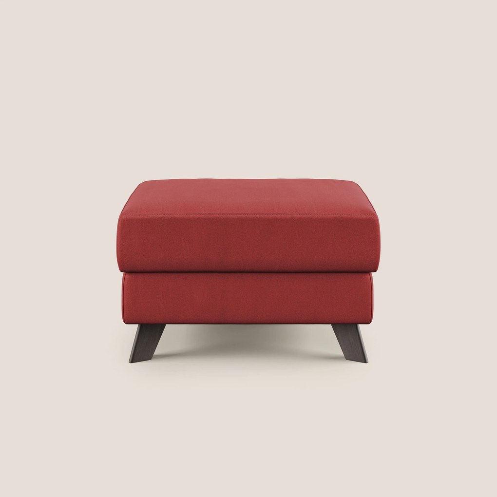 Moon Pouf contenitore e piedini alti in microfibra impermeabile T11