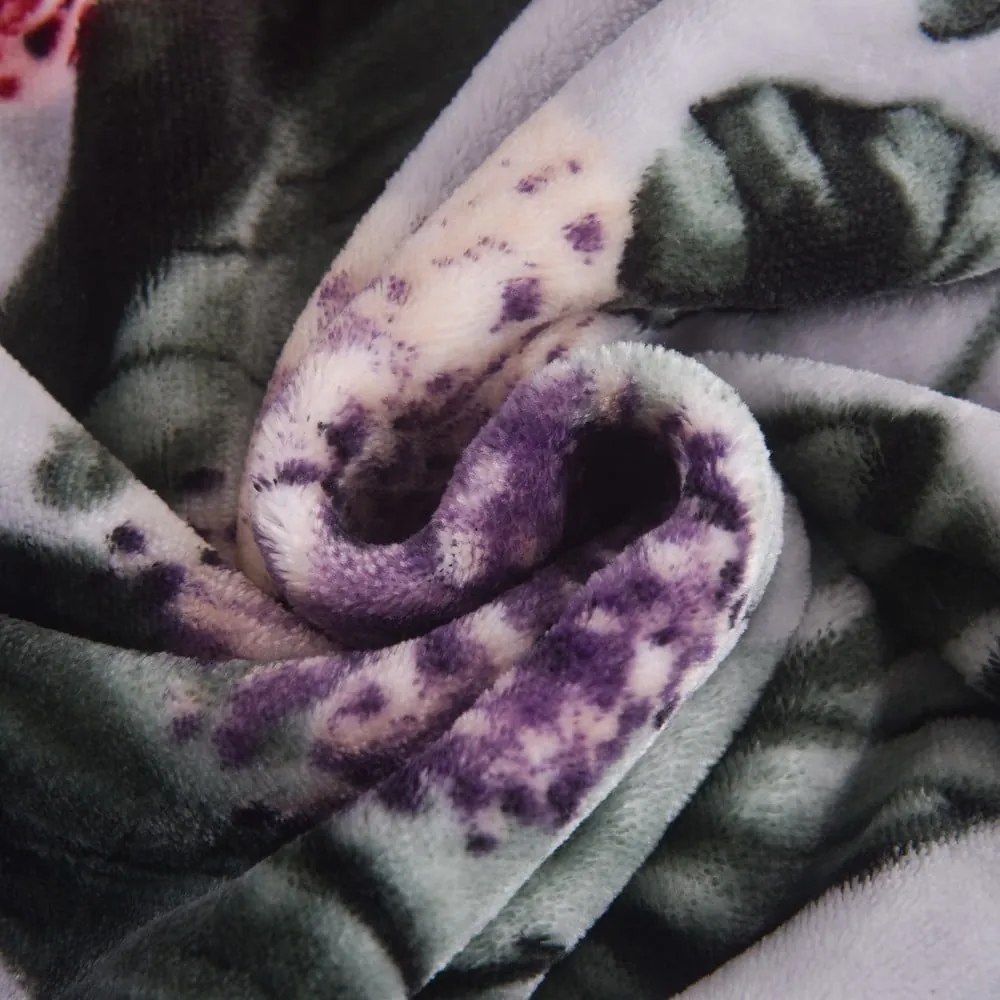 Set copripiumino e federa grigio chiaro in micropile per letto singolo 140x200 cm Margot – My House