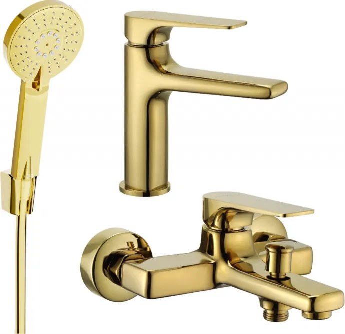Mexen Lynx R40 set da bagno, oro - 745903R40-50