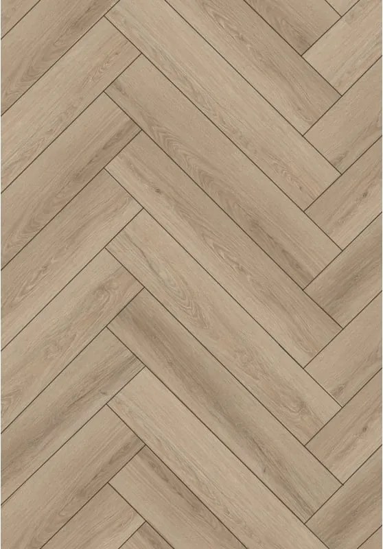 Mexen Palmdale  pannelli vinilici a spina di pesce 570 x 95 mm LVT Dryback 2,5 mm, supporto in PVC, 4 V-Fuga, Rovere
