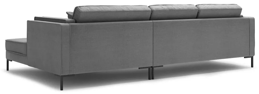 Divano angolare grigio , angolo destro Attilio - Milo Casa