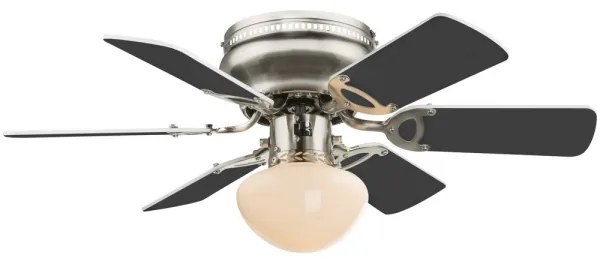 GLOBO 0307W - Ventilatore da soffitto UGO 1xE27/60W/230V