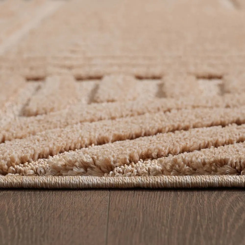 Tappeto rotondo rosa chiaro ø 160 cm Art 1121 – Ayyildiz Carpets