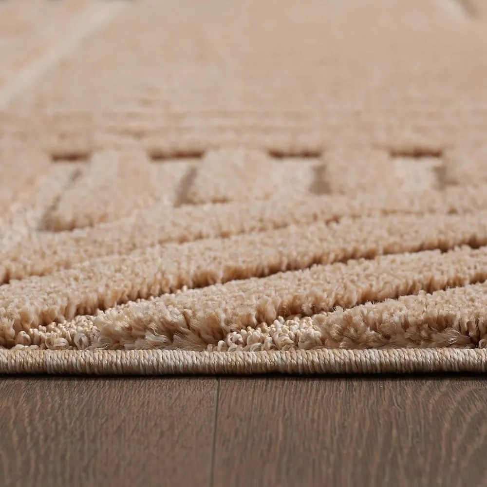 Tappeto rotondo rosa chiaro ø 200 cm Art 1121 – Ayyildiz Carpets