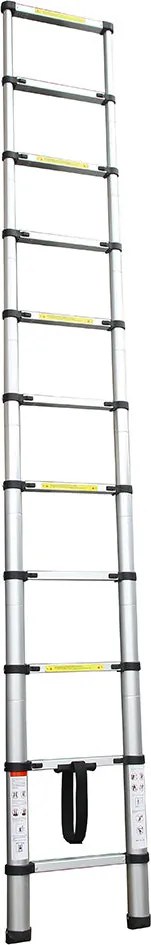 Scala Telescopica Estensibile Salvaspazio 10 Gradini Altezza Max 320 cm...