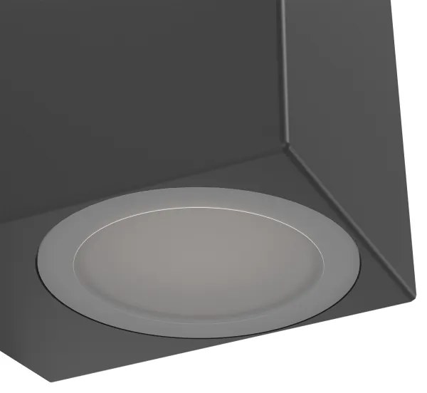 Eglo 900276 - Applique a LED da esterno JABAGA 2xGU10/4,6W/230V IP44