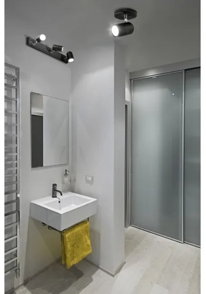 Azzardo AZ4138 - Faretto da bagno NOEMIE 3xGU10/35W/230V IP44