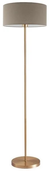 Lampada da terra LED TUNJA 1xE27/20W/230V Ø 38 cm oro/taupe