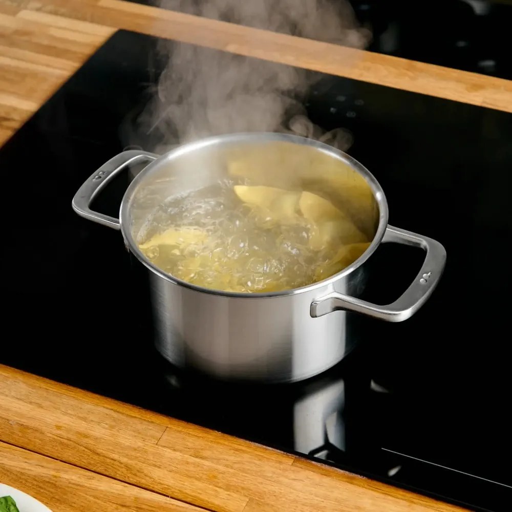 Pentola in acciaio inox con coperchio incluso per induzione 3 l Lucca 3.0 – FABINI