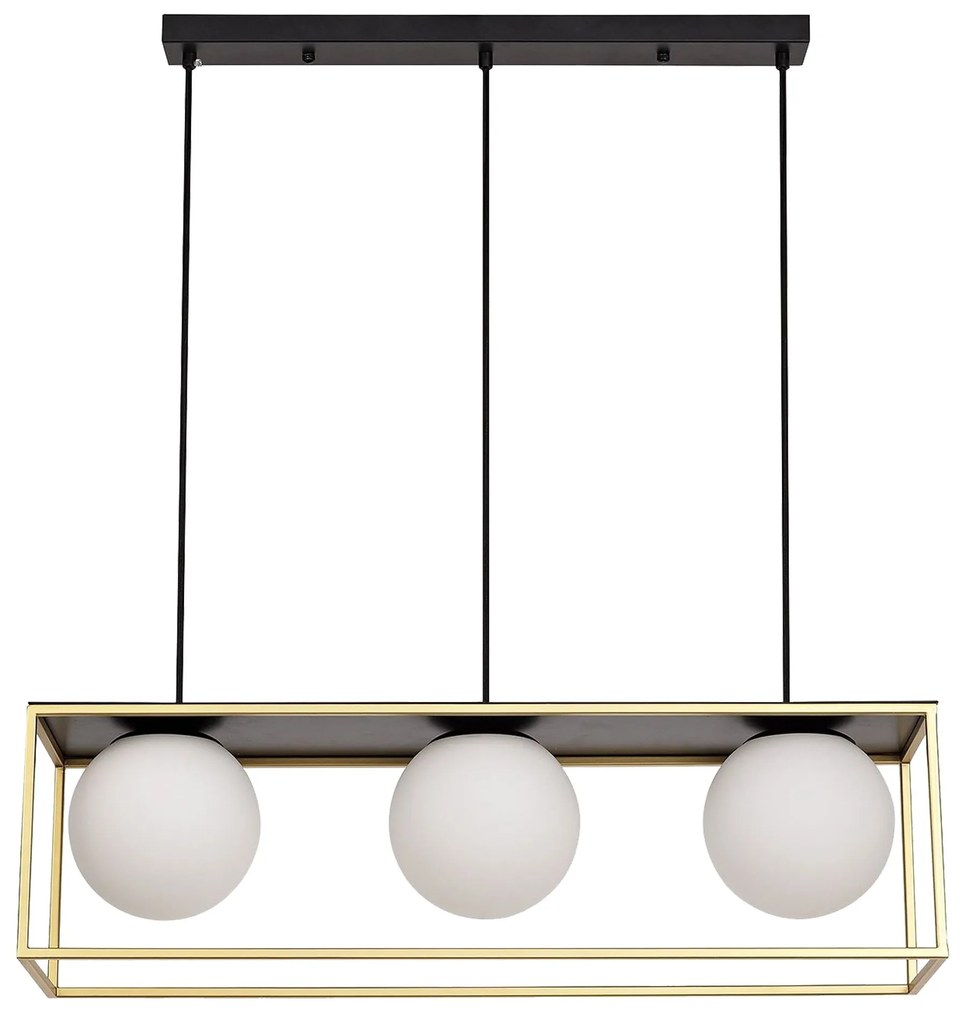 Plafoniera da soffitto Black Gold APP1164-3CP