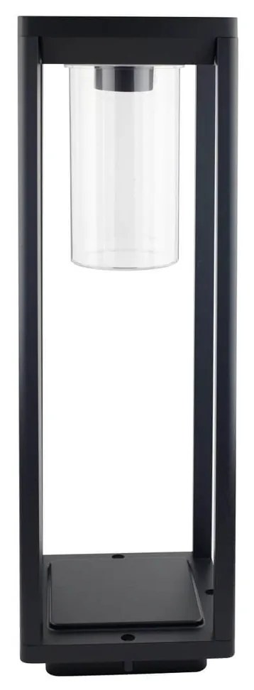 Paletto Lanterna NERO 50cm E27 - SERIE VIMO -