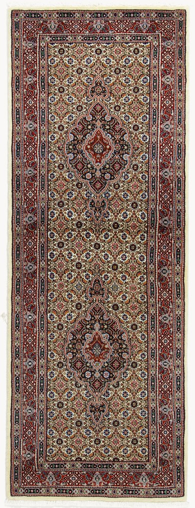 Moud Tappeto 70x200 (Iran) Annodato A Mano
