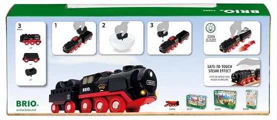 Brio - Treno a vapore a batteria