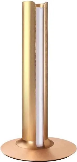 Ideal Lux - Lampada da tavolo LED dimmerabile DORICA LED/8W/230V CRI 90 dorata