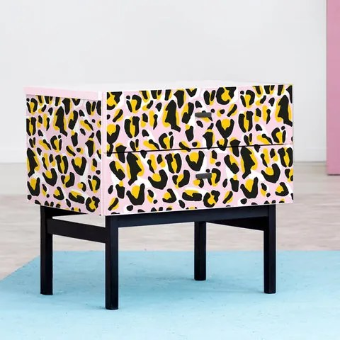 Pellicola adesiva Pink Leopard
