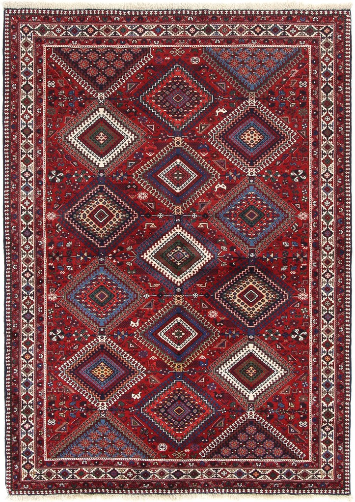 Yalameh Tappeto 240x150 (Iran) Annodato A Mano