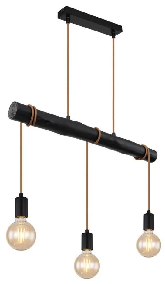 Globo 15539-3HB - Lampadario a sospensione con filo GREGOR 3xE27/60W/230V