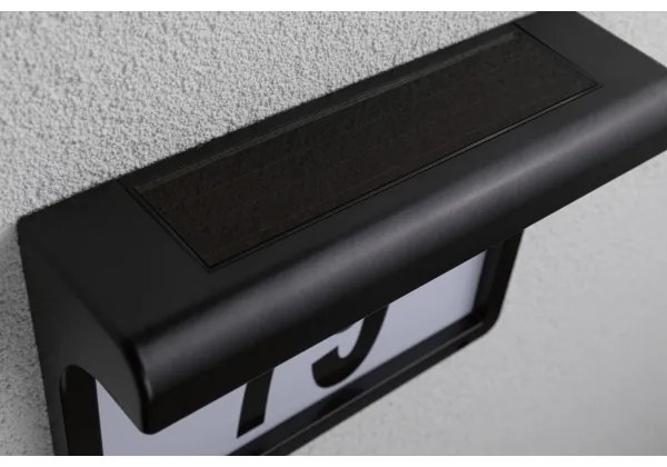 Paulmann 95388 - LED/0,05W IP44 Numero civico solare con sensore DAYTON 4,8V