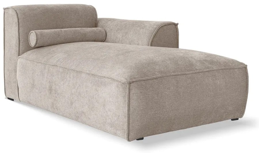 Divano componibile beige (con penisola a destra) Flex Felix – Miuform