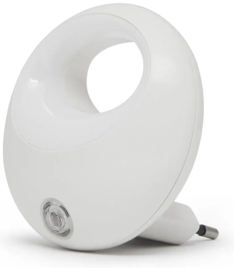 LED Luce di orientamento con presa e sensore LED/1W/230V bianca