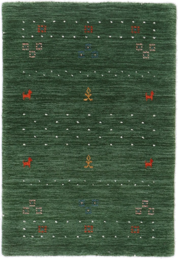 Tappeto orientale 60 x 90 (Indian) Annodato A Mano