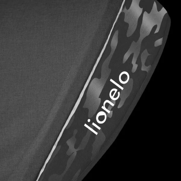 Lionelo - Triciclo per bambini HAARI grigio/nero