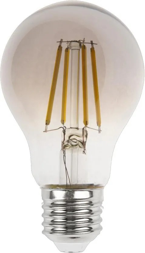 Lampada LED E27 6W a Filamento A60 No Flickering - Serie DarkLight Colore Bianco Naturale 4.000K