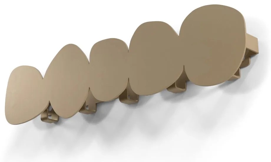 Attaccapanni da parete beige in metallo 58 cm Tumulo – Spinder Design