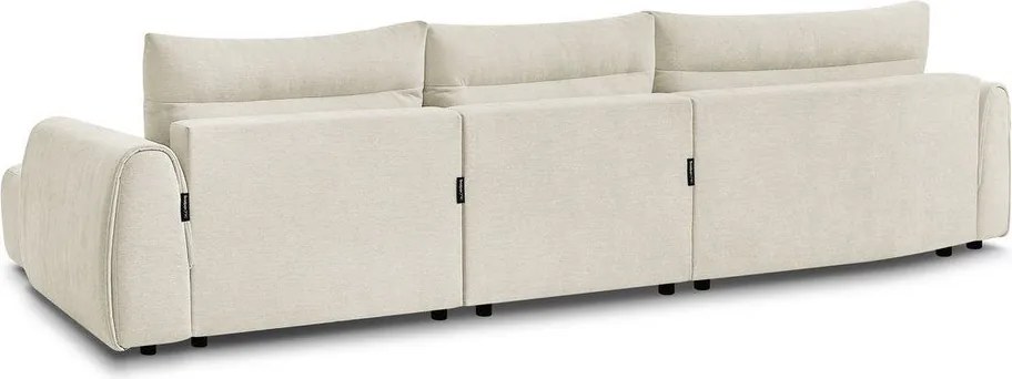 Divano angolare beige Aden – Bobochic Paris